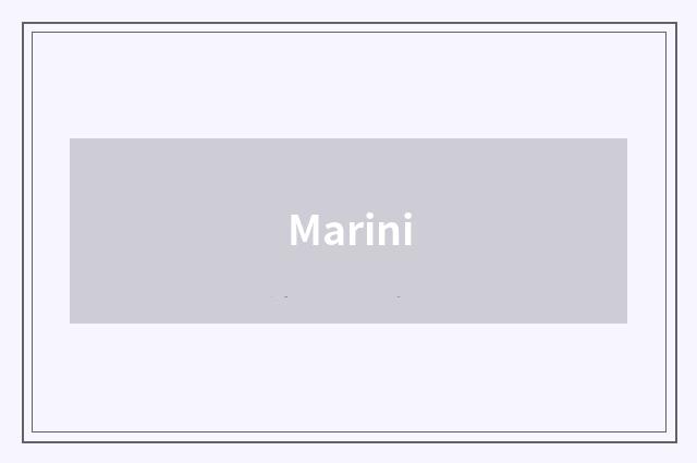 Marini