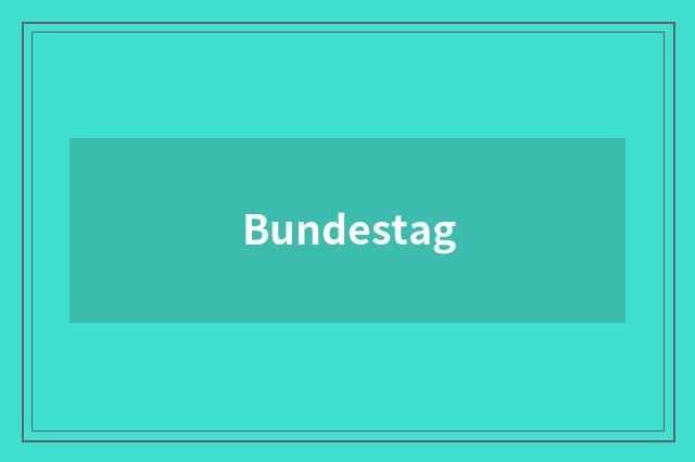 Bundestag