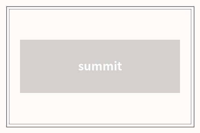 summit