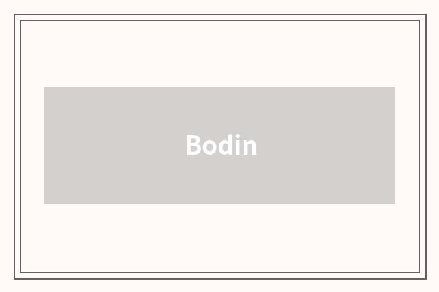 Bodin