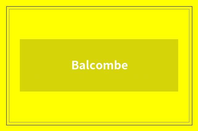 Balcombe