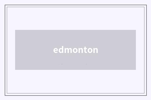 edmonton
