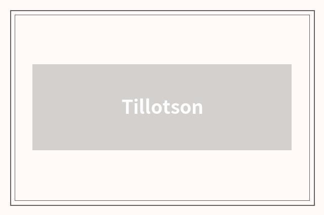 Tillotson