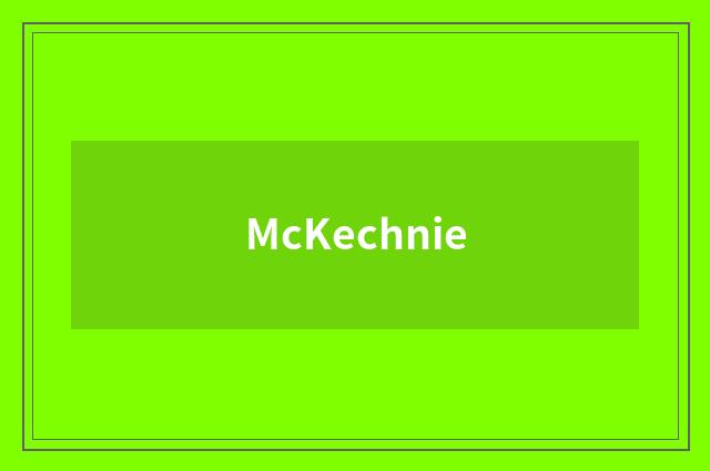 McKechnie