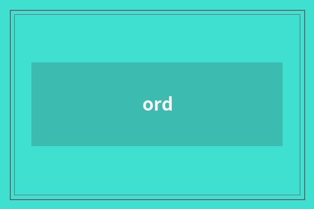 ord