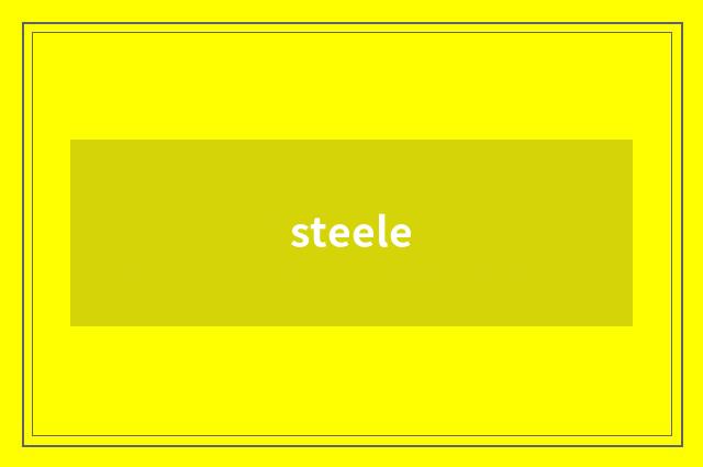 steele