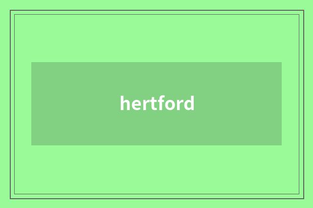 hertford