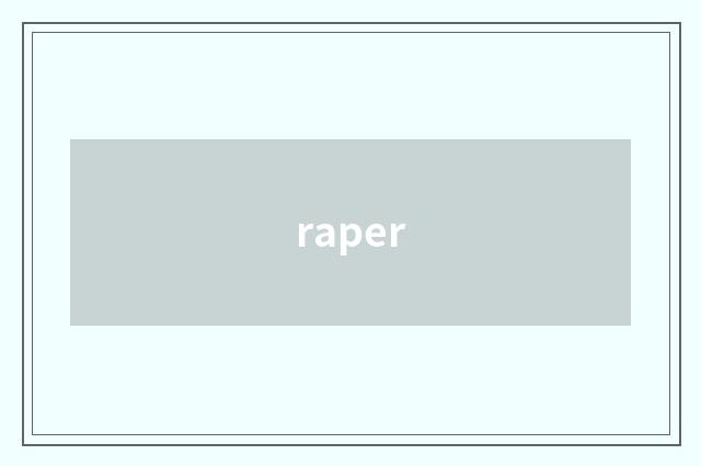 raper