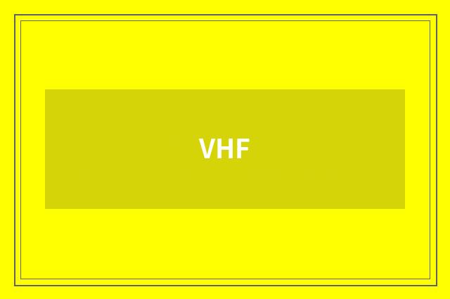 VHF
