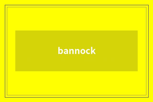 bannock