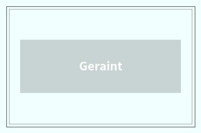 Geraint