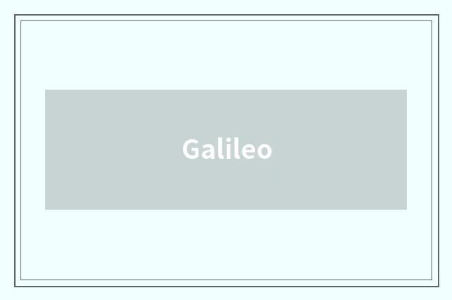 Galileo