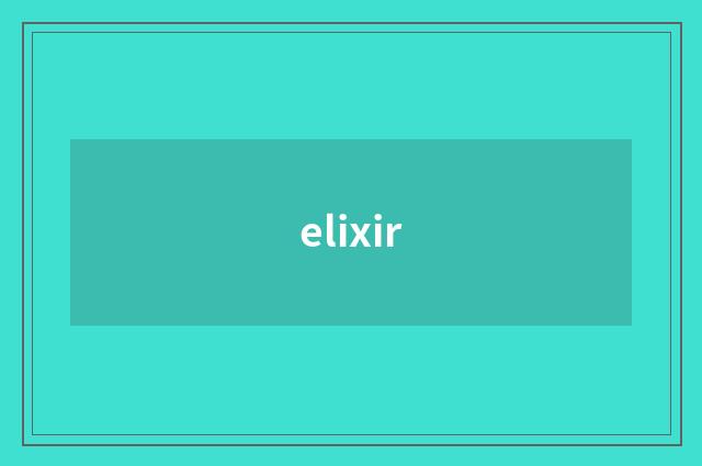 elixir