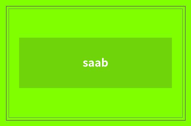 saab