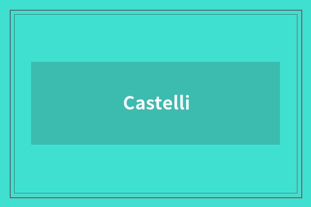 Castelli