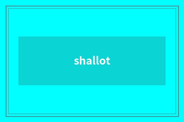 shallot