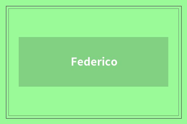 Federico