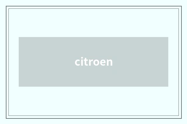 citroen
