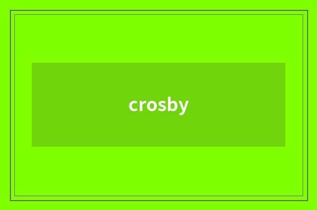 crosby