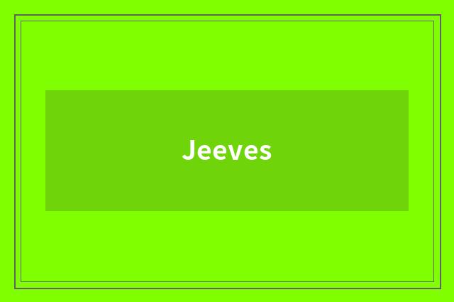Jeeves