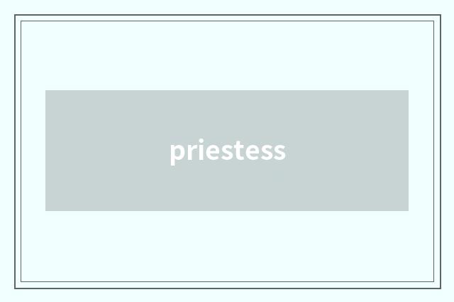 priestess