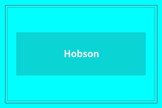 Hobson