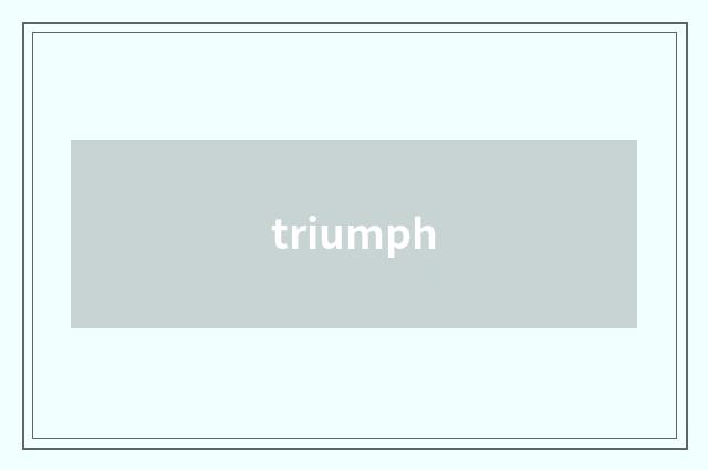 triumph