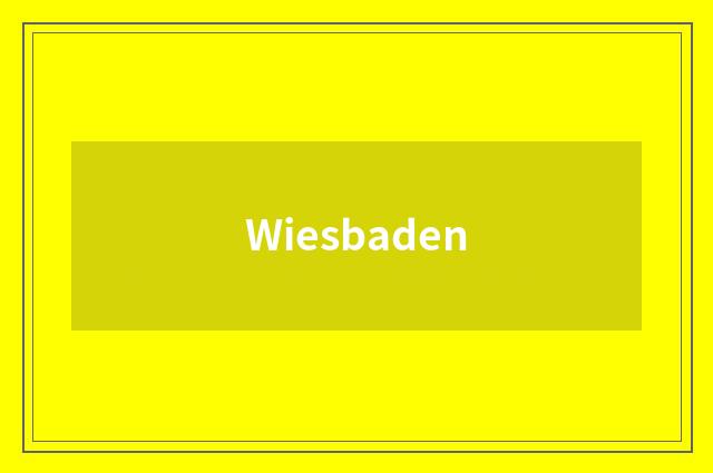 Wiesbaden