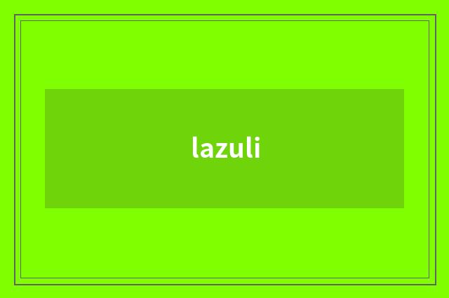 lazuli