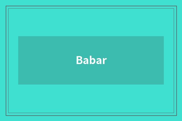 Babar