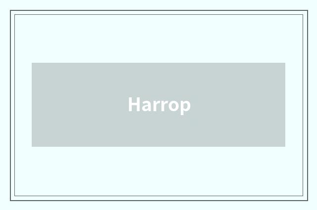 Harrop
