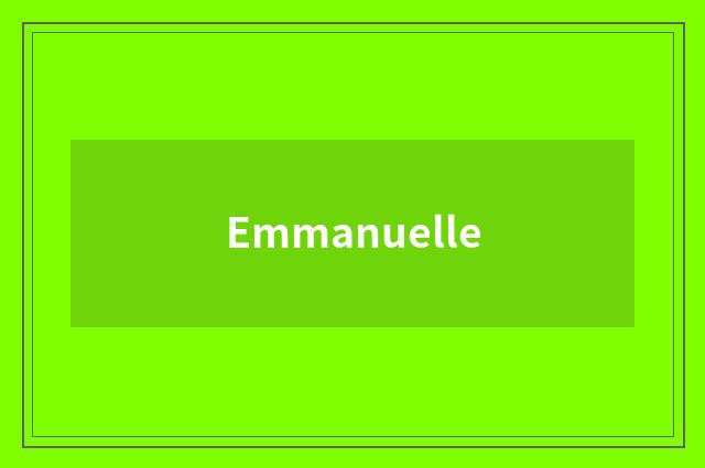 Emmanuelle