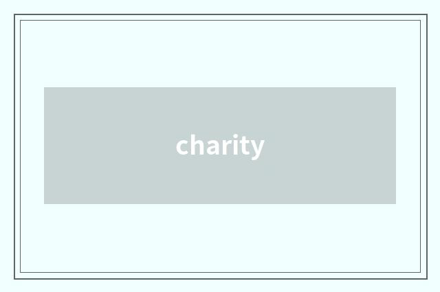 charity
