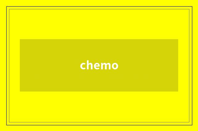 chemo