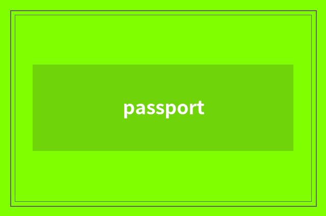 passport