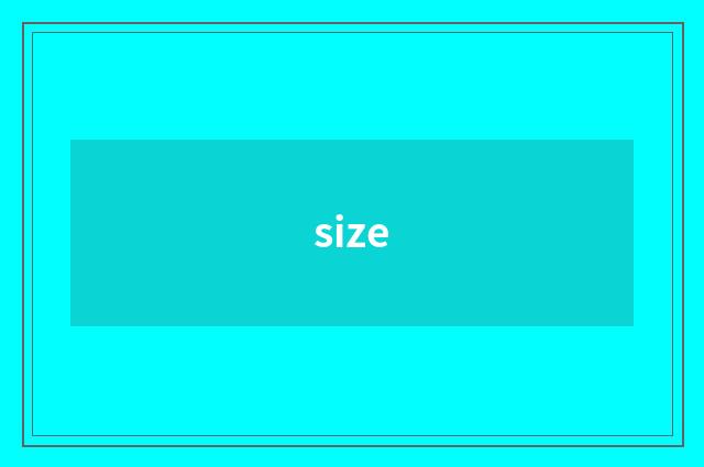 size