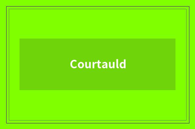 Courtauld