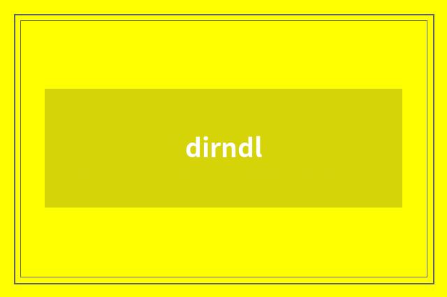 dirndl