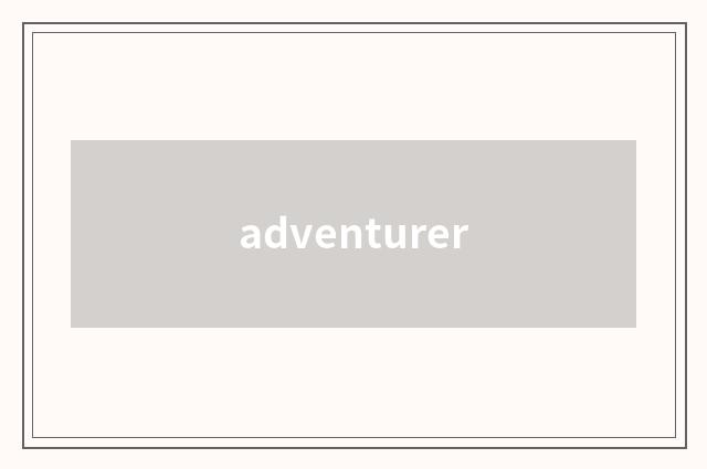 adventurer