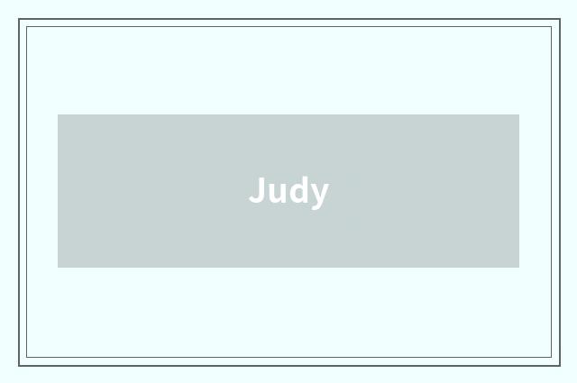 Judy