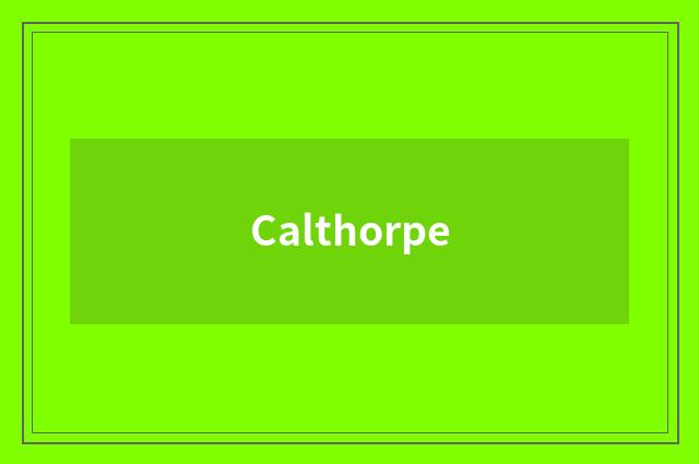 Calthorpe