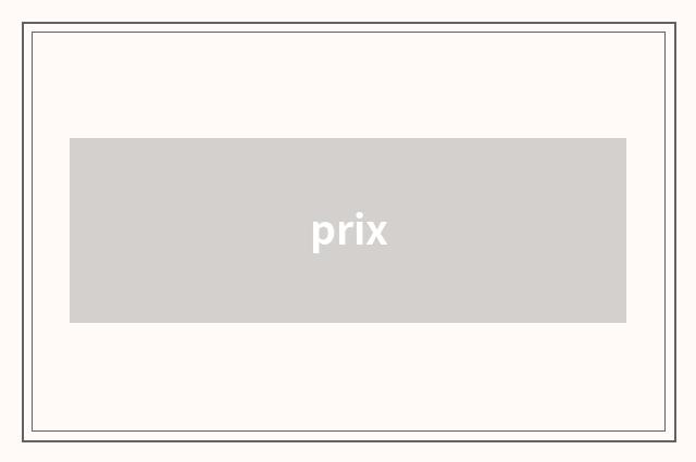 prix