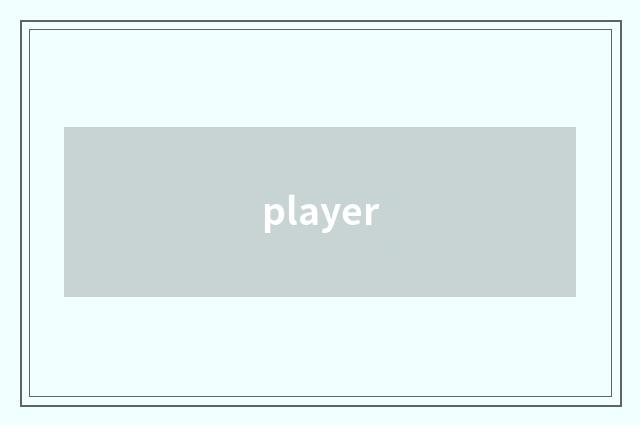 player