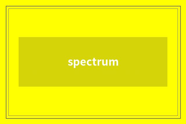 spectrum