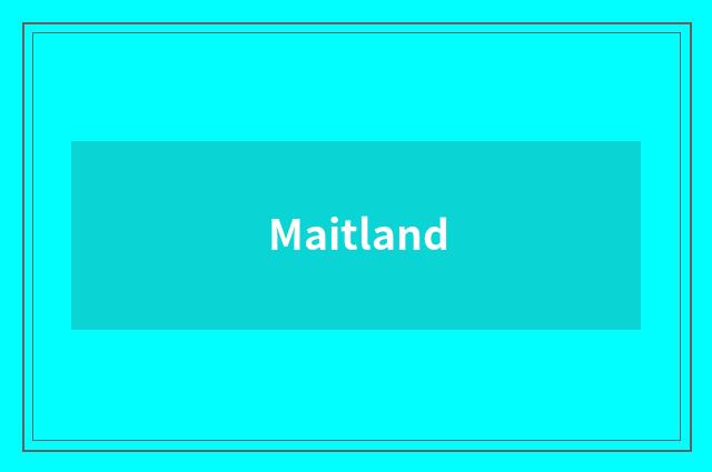 Maitland
