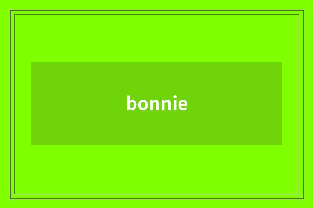 bonnie