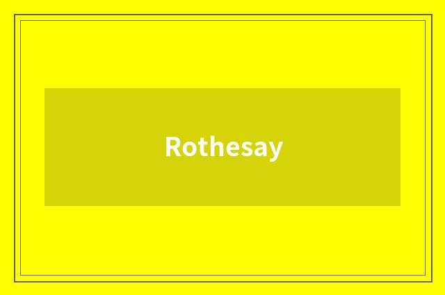 Rothesay