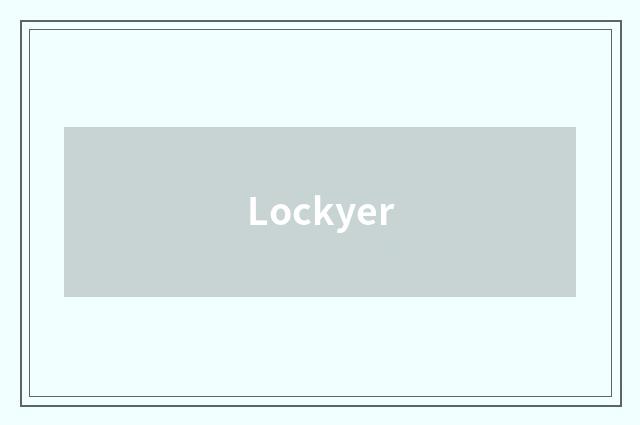 Lockyer