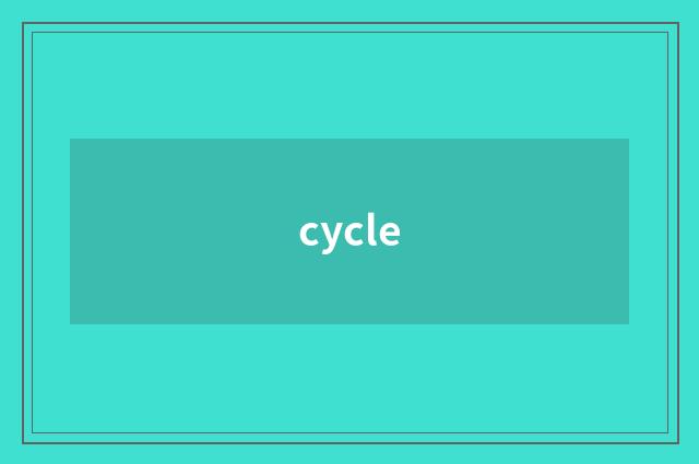 cycle