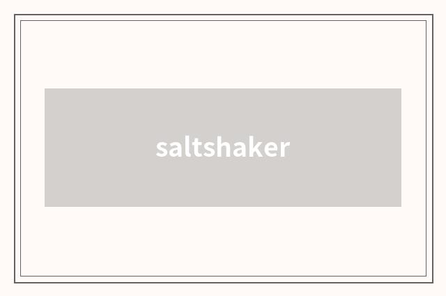 saltshaker
